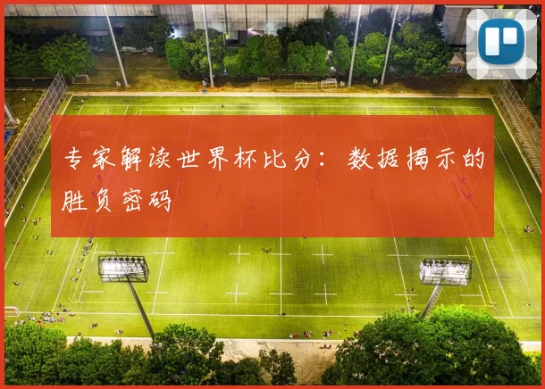 专家解读世界杯比分:数据揭示的胜负密码
