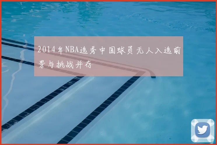 2014年NBA选秀中国球员无人入选前景与挑战并存