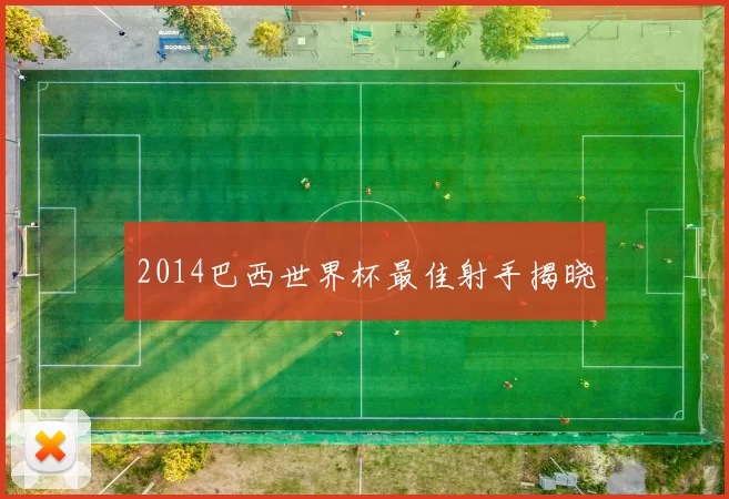 2014巴西世界杯最佳射手揭晓