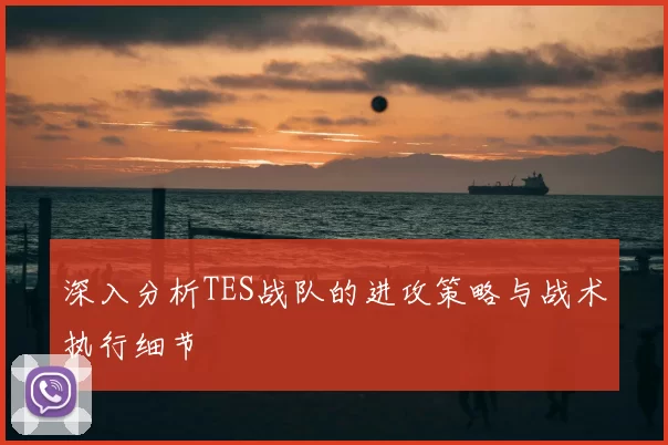 深入分析TES战队的进攻策略与战术执行细节
