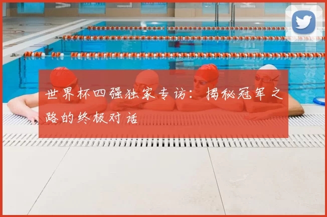 世界杯四强独家专访：揭秘冠军之路的终极对话