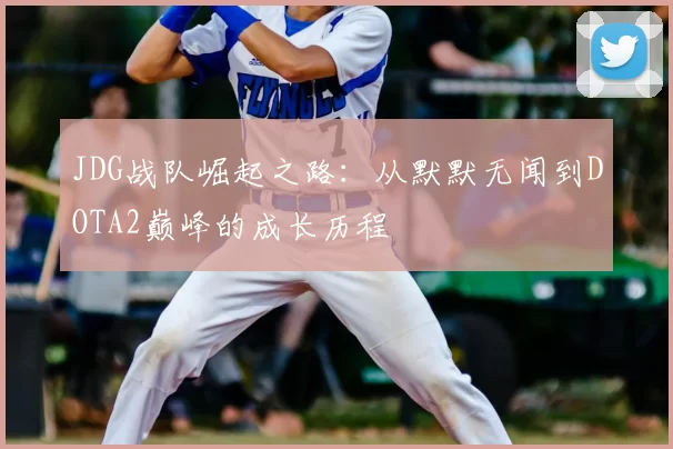 JDG战队崛起之路：从默默无闻到DOTA2巅峰的成长历程